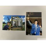 Signed photograph of Seve Ballesteros 1997 Ryder Cup-Winning captain