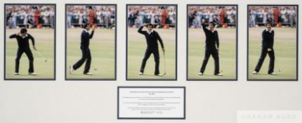 Lawrence Levy, Seve Ballesteros Celebrates Victory, St Andrews, 1984