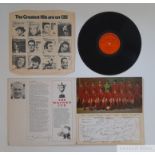 Liverpool FC '"The Kop Choir", Pickwick records signed by the 1972-73 Liverpool squad and management