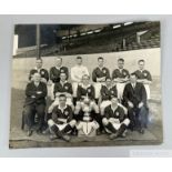 Arsenal F.A. Cup final 1930 team photograph,