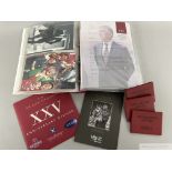 An album of ephemera relating to Manchester United manager Sir Alex Ferguson,