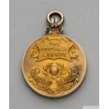 Silver-gilt 1951-52 Division 3 Northern Section League Championship Winners medal