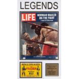 Life Magazine 19th March 1971 double-signed by Muhammad Ali and Joe Frazier