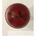 England: collection of five signed cricket balls