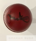 England: collection of five signed cricket balls