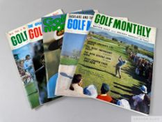 A large box of Golf Monthly Magazines