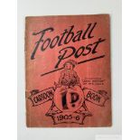 Copy of Football Post Cartoon Book, 1905-06