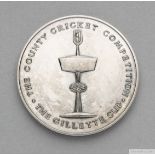 David Lloyd white-metal 1972 Gillette Cup Winners medal