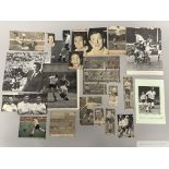 Collection of mainly 1961 Tottenham Hotspur player autographs