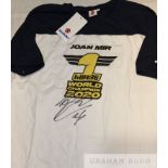 Joan Mir (Spain – 2020 Moto GP World Champion) signed collection,