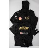 Tyson Fury black pre-fight worn tracksuit jacket & t-shirt v Deontay Wilder