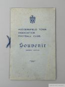 Tommy Wilson souvenir publication Huddersfield Town Association Football Club Souveni