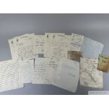 A collection of letters and other ephemera relating to referee Dr. Arthur W. Barton