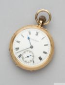Tommy Wilson 18ct gold 1921-22 Commemmorative F.A.Cup pocket watch