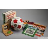 A mixed collection of football epehemra