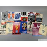 Collection of programmes from the 1950s to 1970s