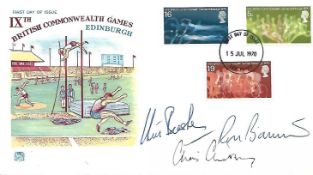 Athletics: Breaking the 4 minute mile signed First Day Cover by Roger Bannister