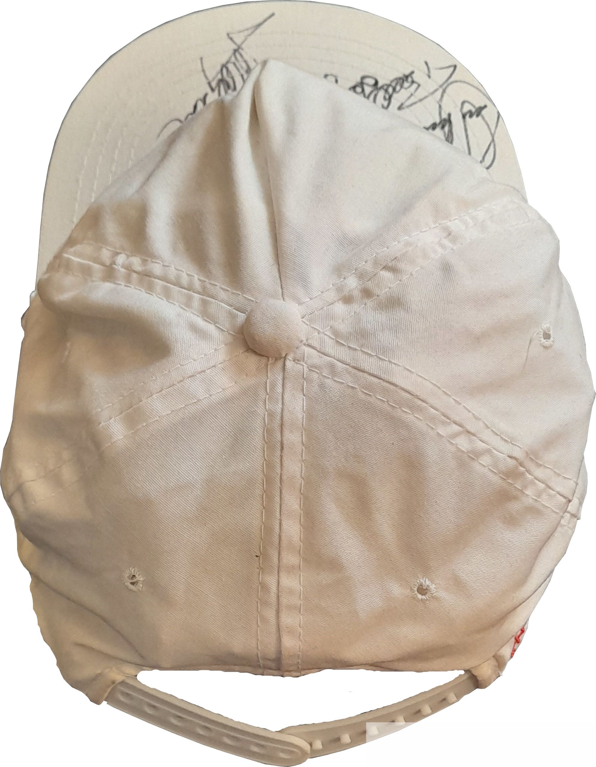 Golf: Multi signed 'Hogan' Baseball Cap, autographs of S. Ballesteros, B. Langer & J.M. Olazabal - Image 3 of 3