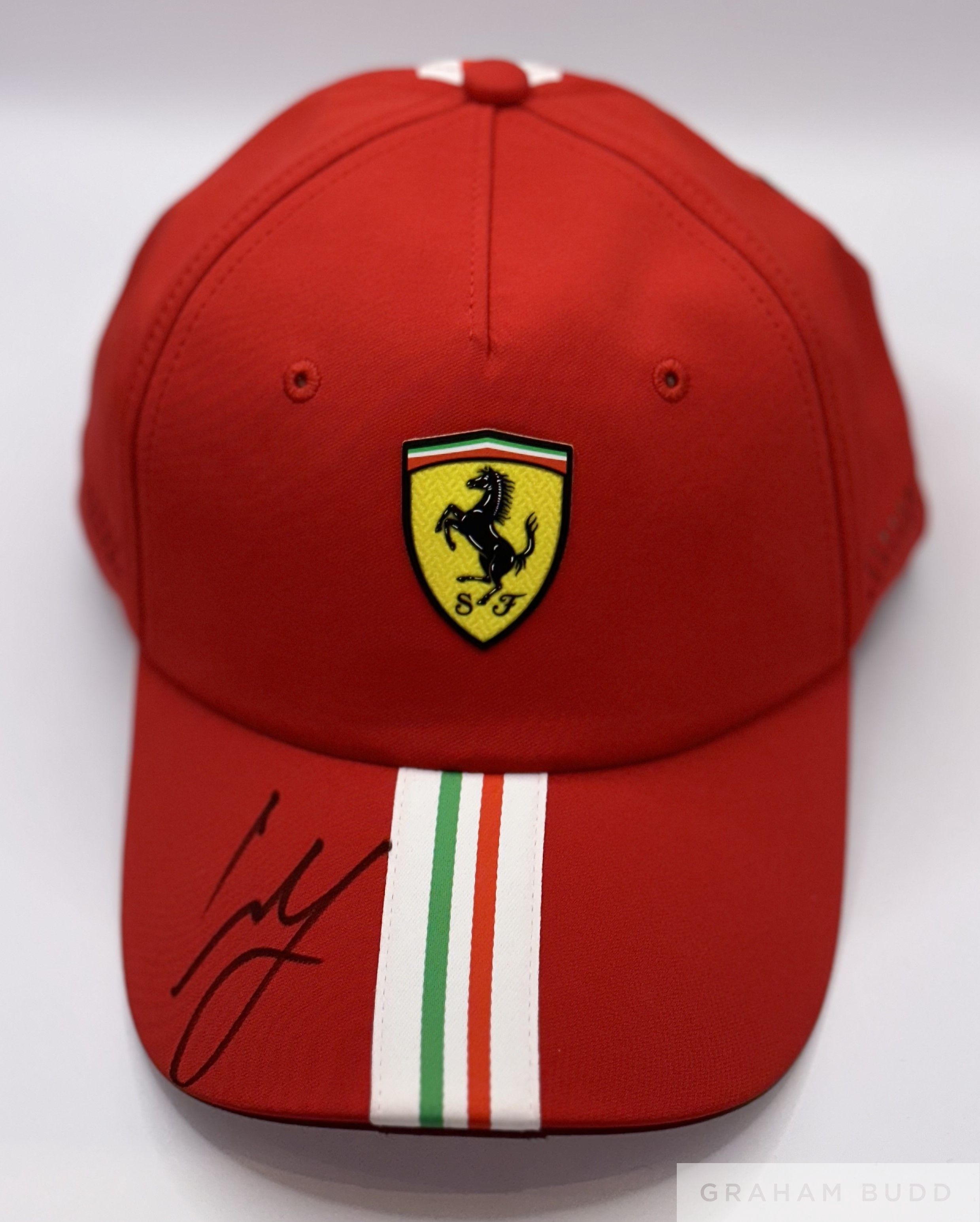 Carlos Sainz (Spain) signed Ferrari 2022 collection
