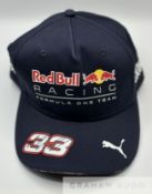 Max Verstappen (Netherlands) signed Red Bull Racing collection,