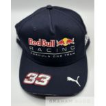 Max Verstappen (Netherlands) signed Red Bull Racing collection,