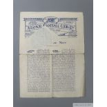 Arsenal v. West Bromwich Albion home match programme, 14th April 1925