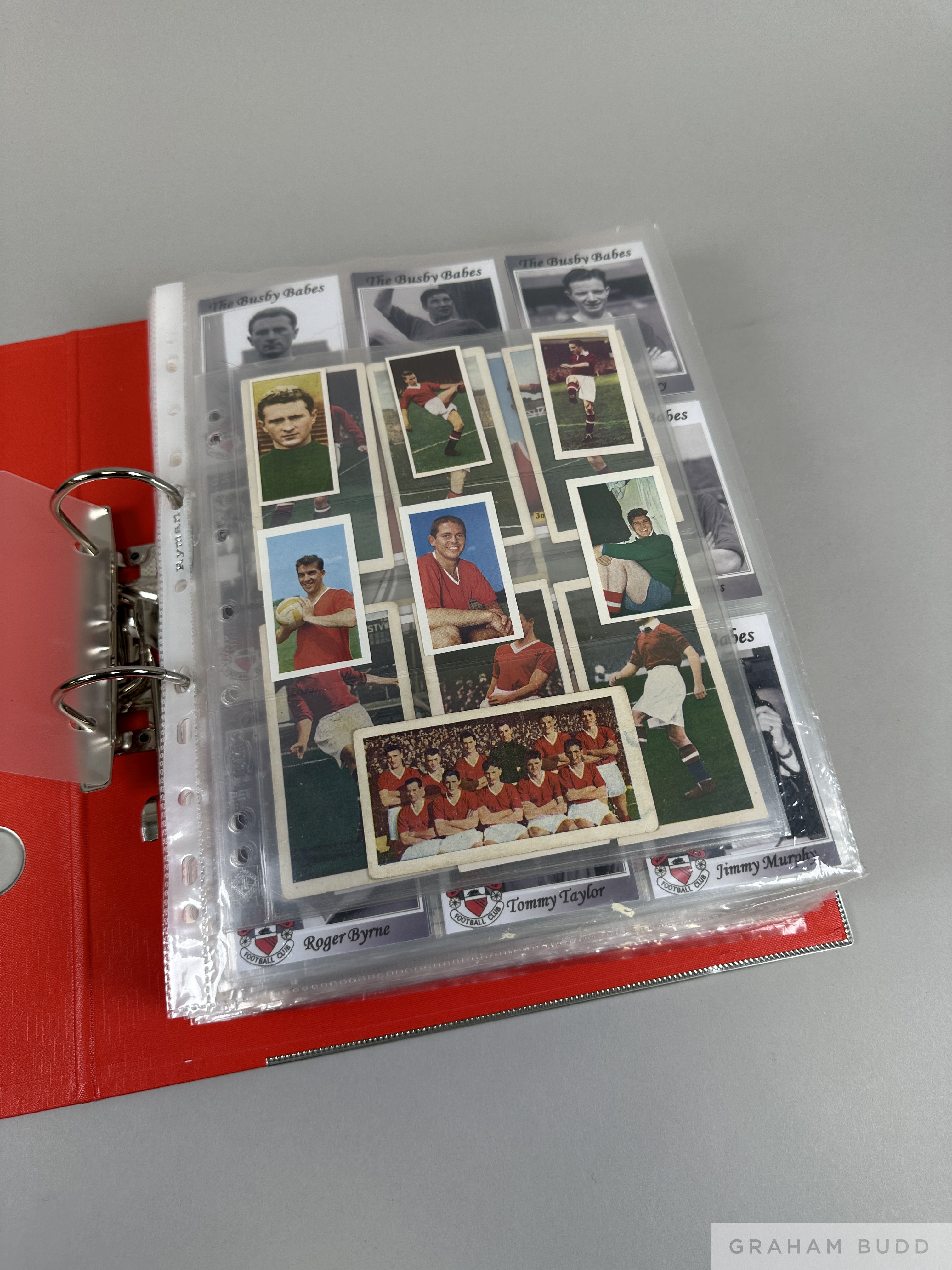 Collection of approximately 340 football cards, 1957-58