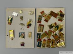 Collection of thirty-two Olympic lapel badges