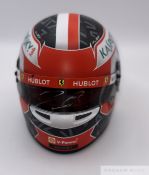 Charles LeClerc (Monaco) signed Ferrari ½ scale helmet,
