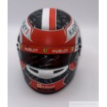 Charles LeClerc (Monaco) signed Ferrari ½ scale helmet,