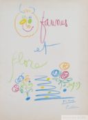 Pablo Picasso 'Faumes et Flore' lithograph, 1959