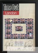 Gilbert & George 'Time Out, London' poster, 2009