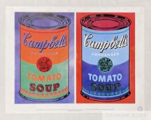 Andy Warhol 'Campbells Soup Can' print, 1992