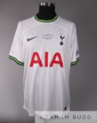 Younes Kaboul signed Tottenham Hotspur no.4 shirt Spurs Charity XI vs Celebrity Invitational XI 2023