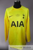 Heurelho Gomes signed Tottenham Hotspur no.1 shirt Spurs Charity XI v Celebrity Invitational XI