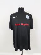 Yaya Toure signed Charlie Dukes Memorial Cup no.42 shirt Spurs Charity XI v Celebrity Invitational