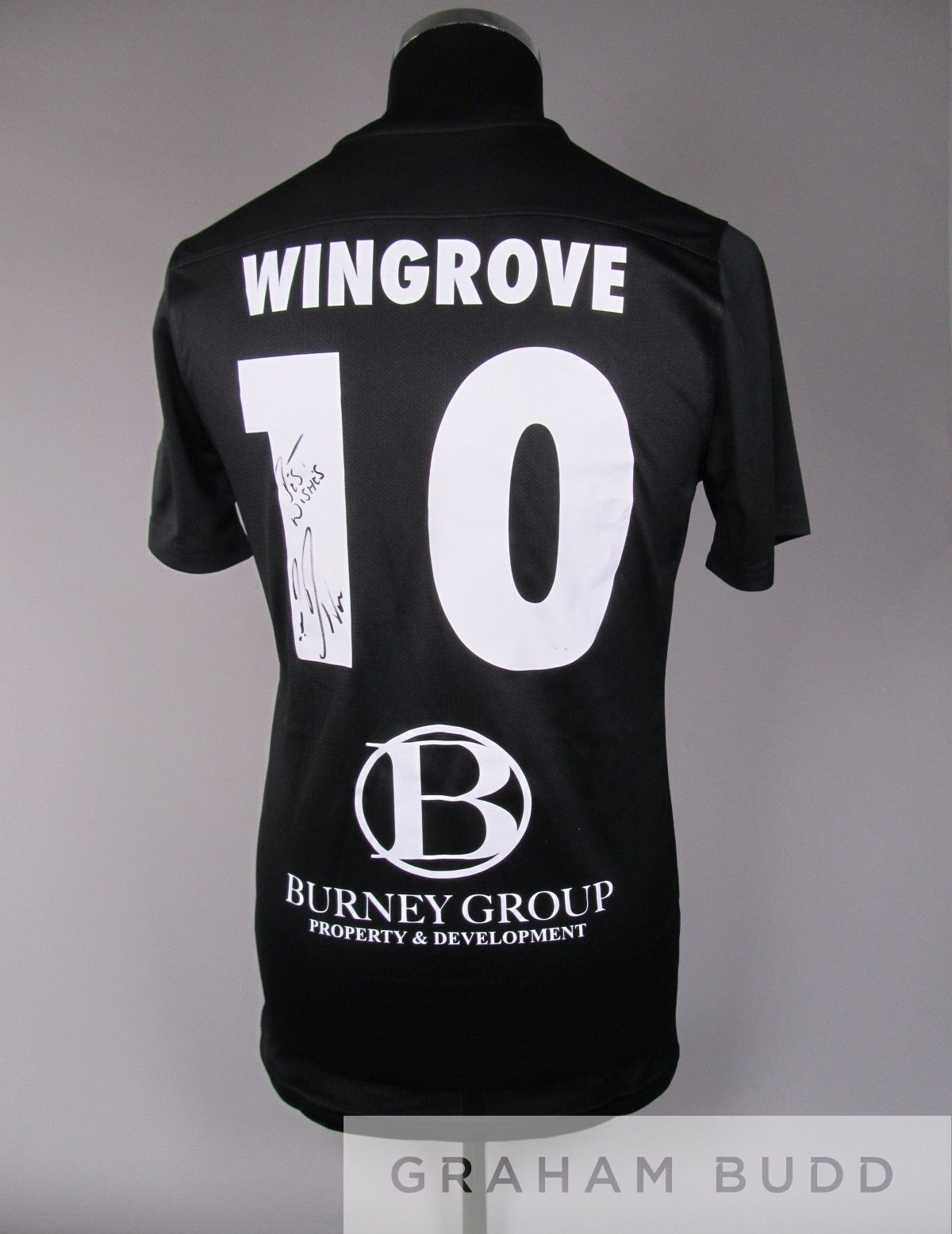 Billy Wingrove signed Charlie Dukes Memorial Cup no.10 shirt Spurs Charity v Celebrity Invitational - Image 2 of 4
