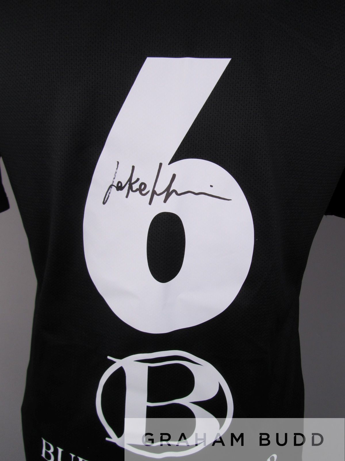 Jake Hall signed Charlie Dukes Memorial Cup no.6 shirt Spurs Charity XI vs Celebrity Invitational XI - Image 3 of 3