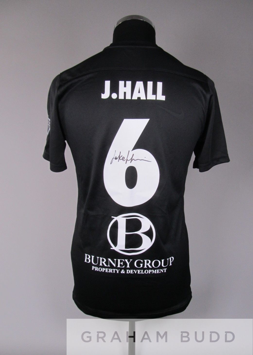 Jake Hall signed Charlie Dukes Memorial Cup no.6 shirt Spurs Charity XI vs Celebrity Invitational XI - Image 2 of 3