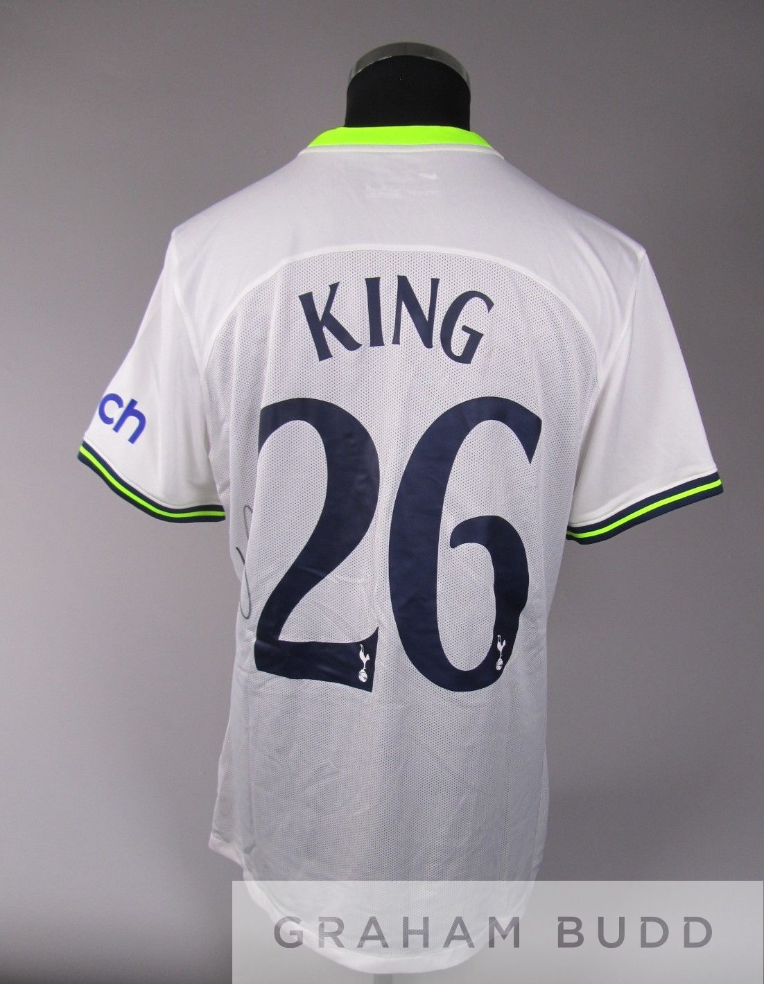 Ledley King signed Tottenham Hotspur no.26 shirt Spurs Charity XI vs Celebrity Invitational XI, 2023 - Image 2 of 3