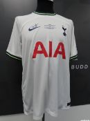 Edgar Davids signed Tottenham Hotspur no.8 shirt Spurs Charity XI vs Celebrity Invitational XI
