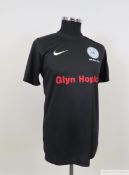 DJ Spoony signed Charlie Dukes Memorial Cup no.16 shirt Spurs Charity XI v Celebrity Invitational XI