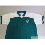 An International green and white Pakistan no.8 shirt