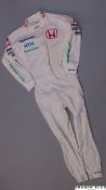 Jenson Button used Nomex undersuit, 2008 by Alpinestars