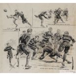 Stephen T. Dadd, Stade Francais rugby engraving,