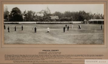 Three Cricket photographs, MCC, Hampshire v Nottinghamshire & Australia