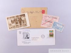 A collection of Olympic ephemera
