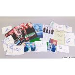 A large number of snooker programmes, tickets, pictures and promotional material