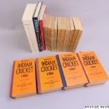 22 Indian Cricket almanacks from 1953-54 to 1989