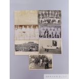 Seven various early cricket postcards, The Australian Team 1921